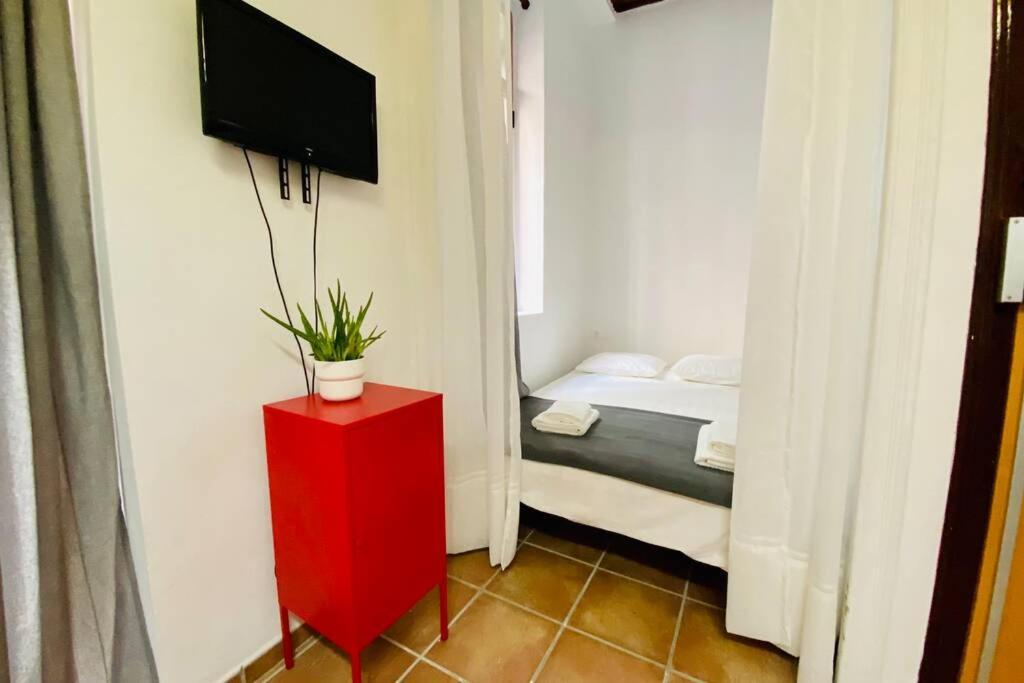 Ferienwohnung Acogedor Loft En Centro Historico Valencia Exterior foto
